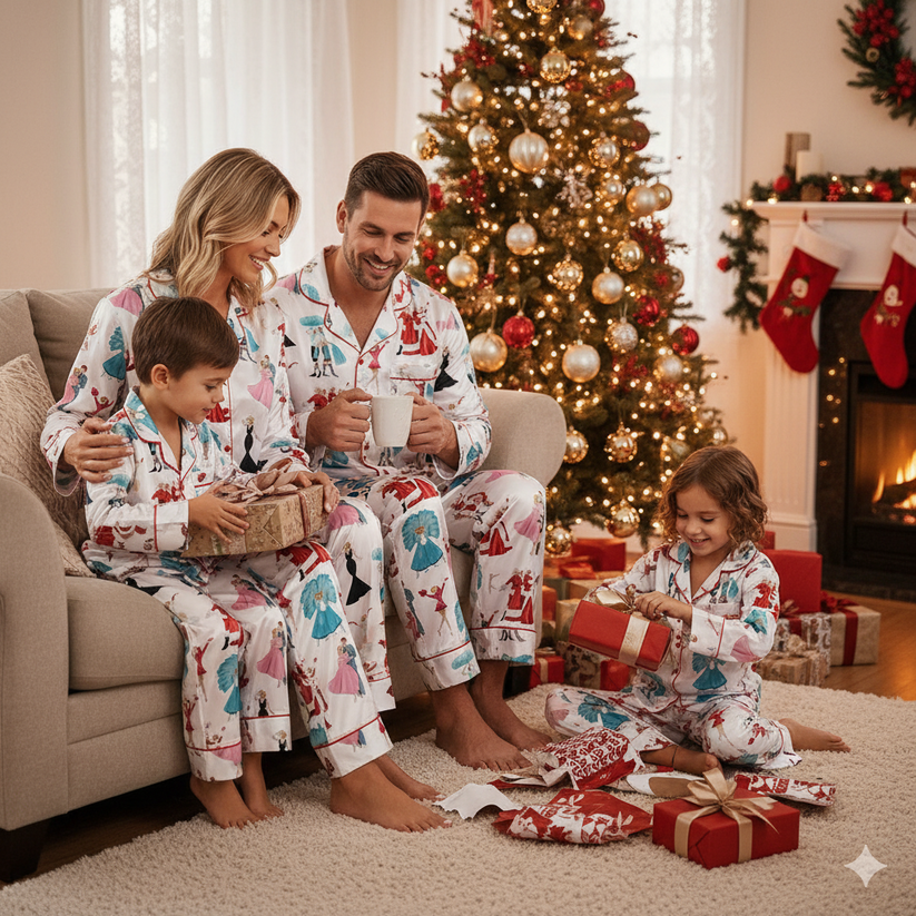Merriloom™ White Christmas Pajamas Set
