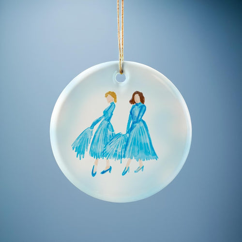 Merriloom™ White Christmas Sisters Ornament